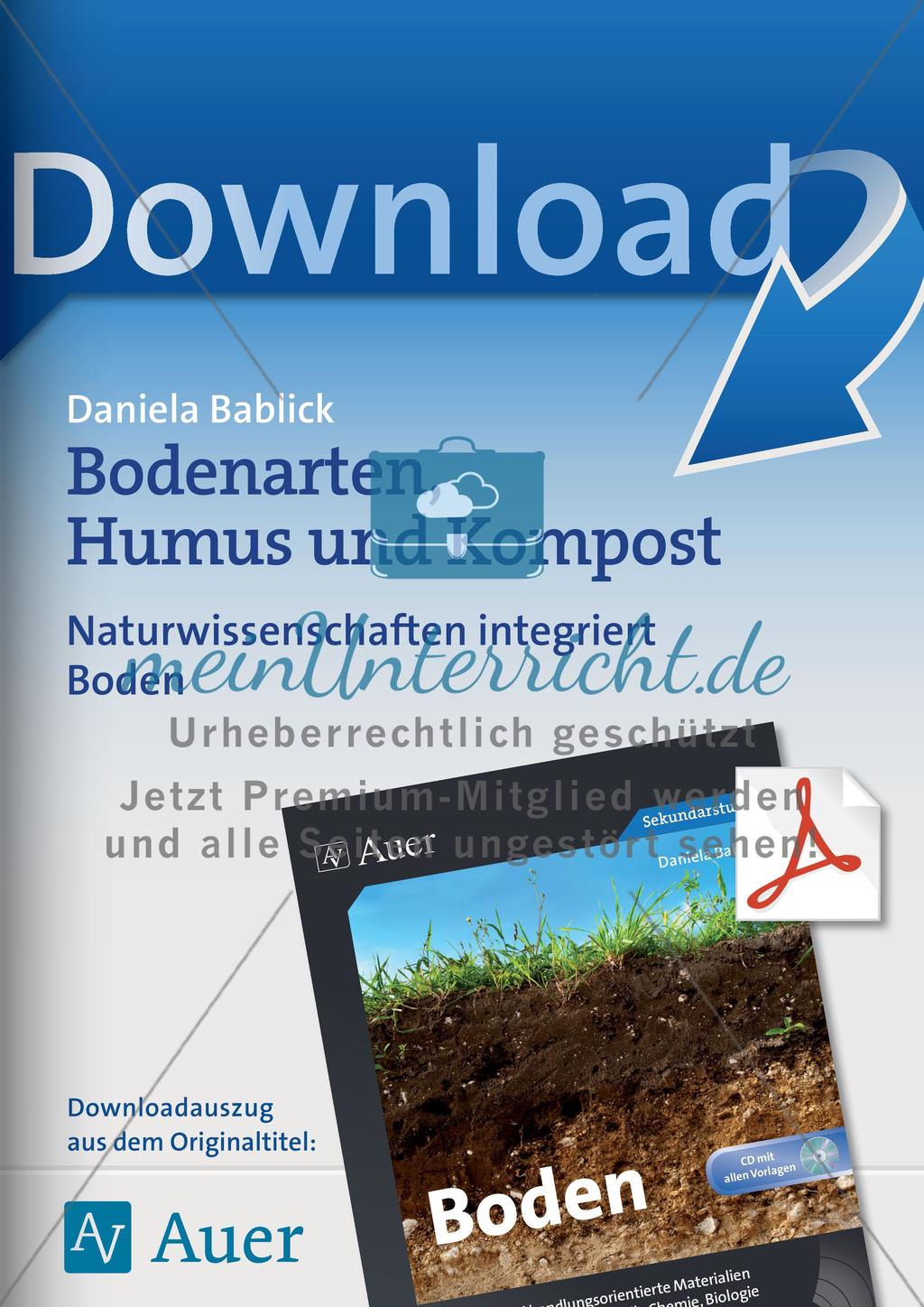 Bodenarten, Humus und Kompost Preview 1