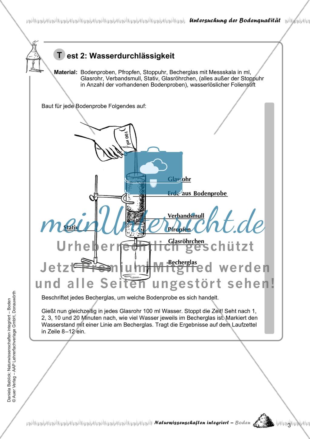 Untersuchung der Bodenqualität Preview 5