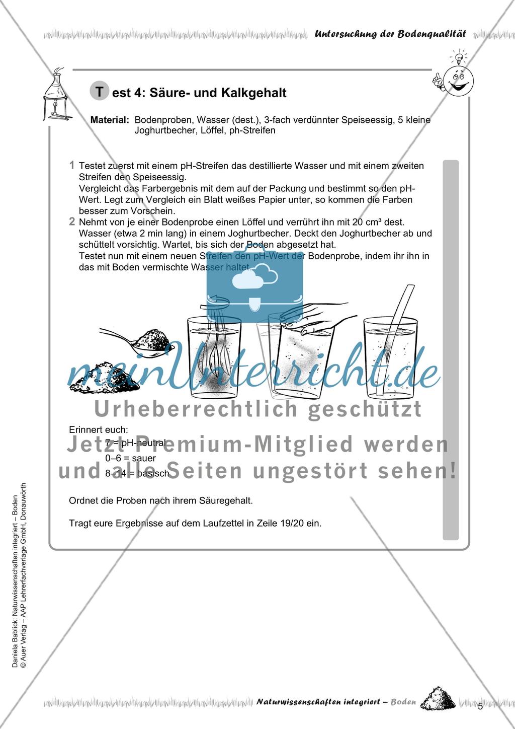 Untersuchung der Bodenqualität Preview 7