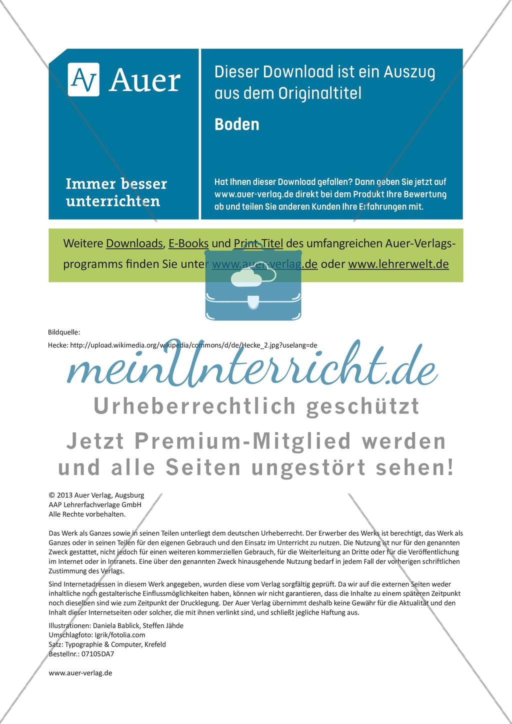 Bedeutung des Bodens für Mensch und Natur Preview 22