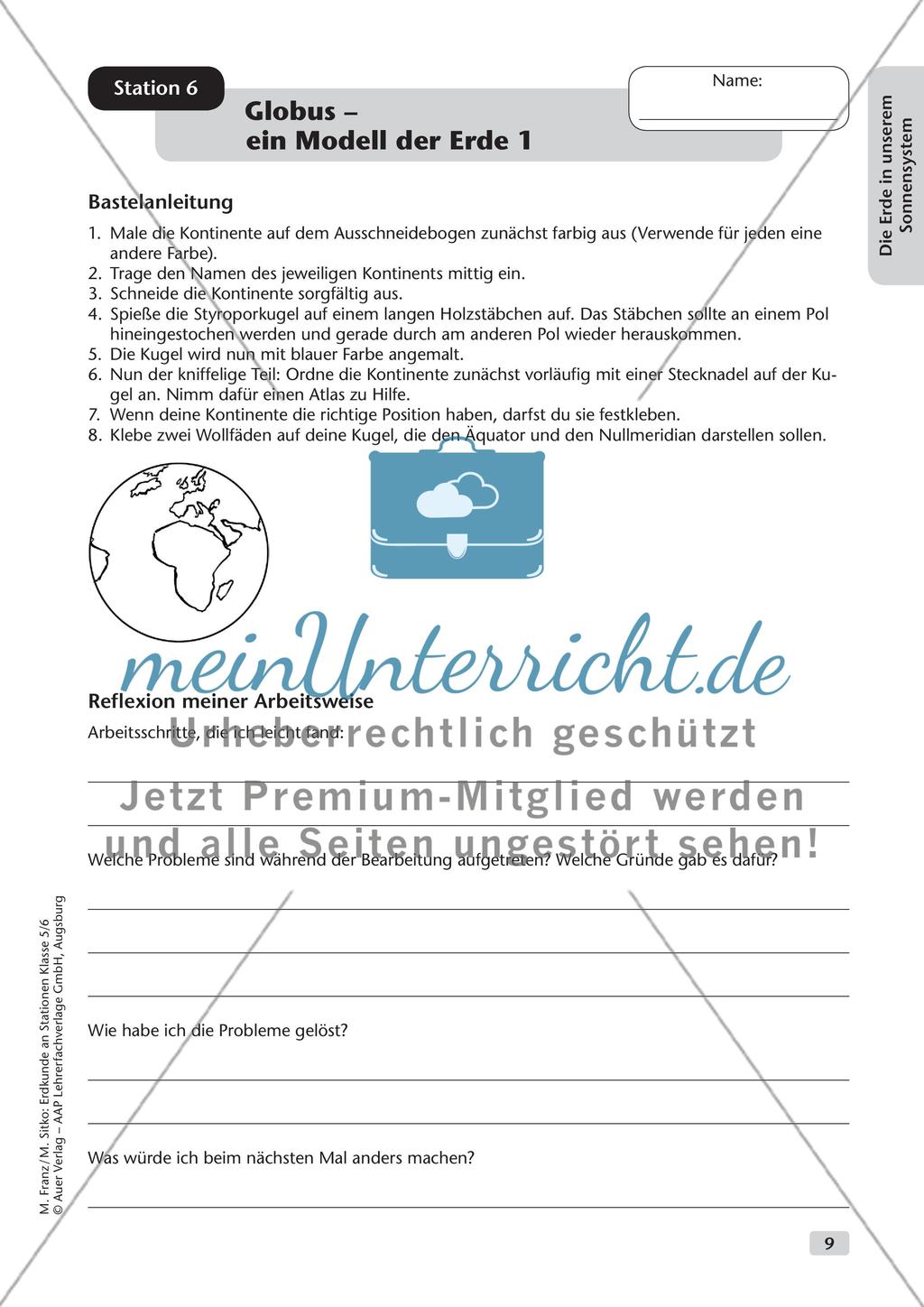 Die Erde in unserem Sonnensystem Preview 10