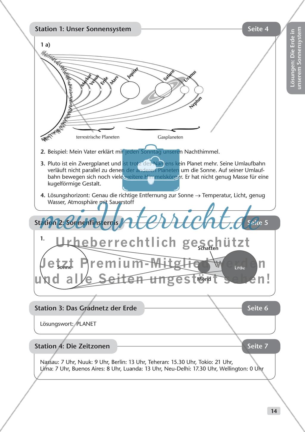 Die Erde in unserem Sonnensystem Preview 15