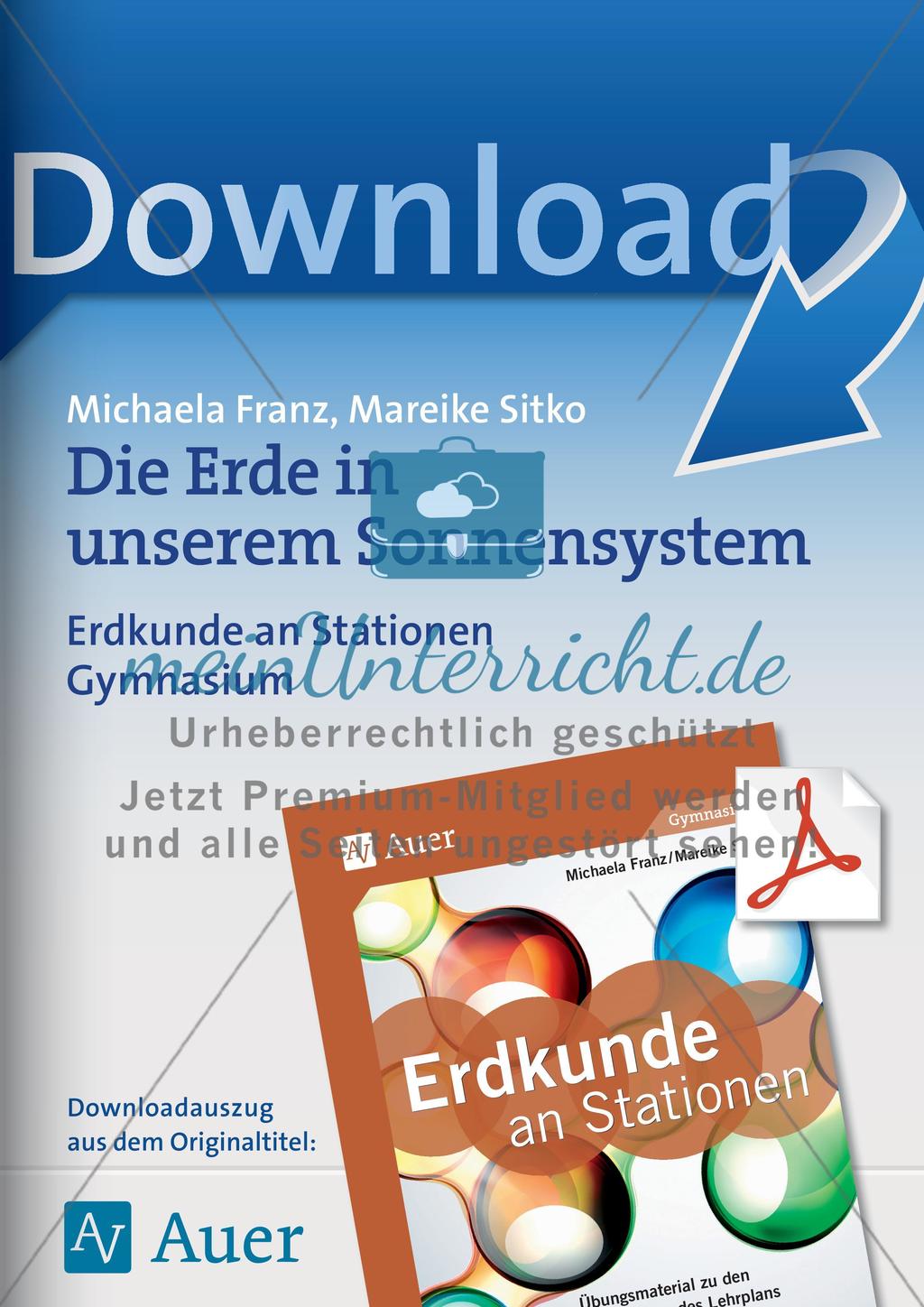 Die Erde in unserem Sonnensystem Preview 1