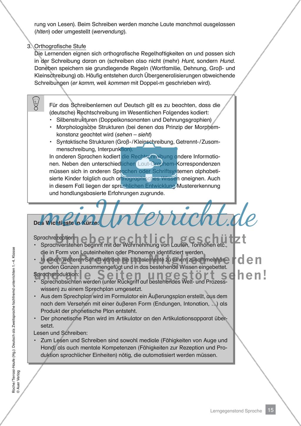 DaZ fachfremd unterrichten 1.-4. Klasse Preview 17