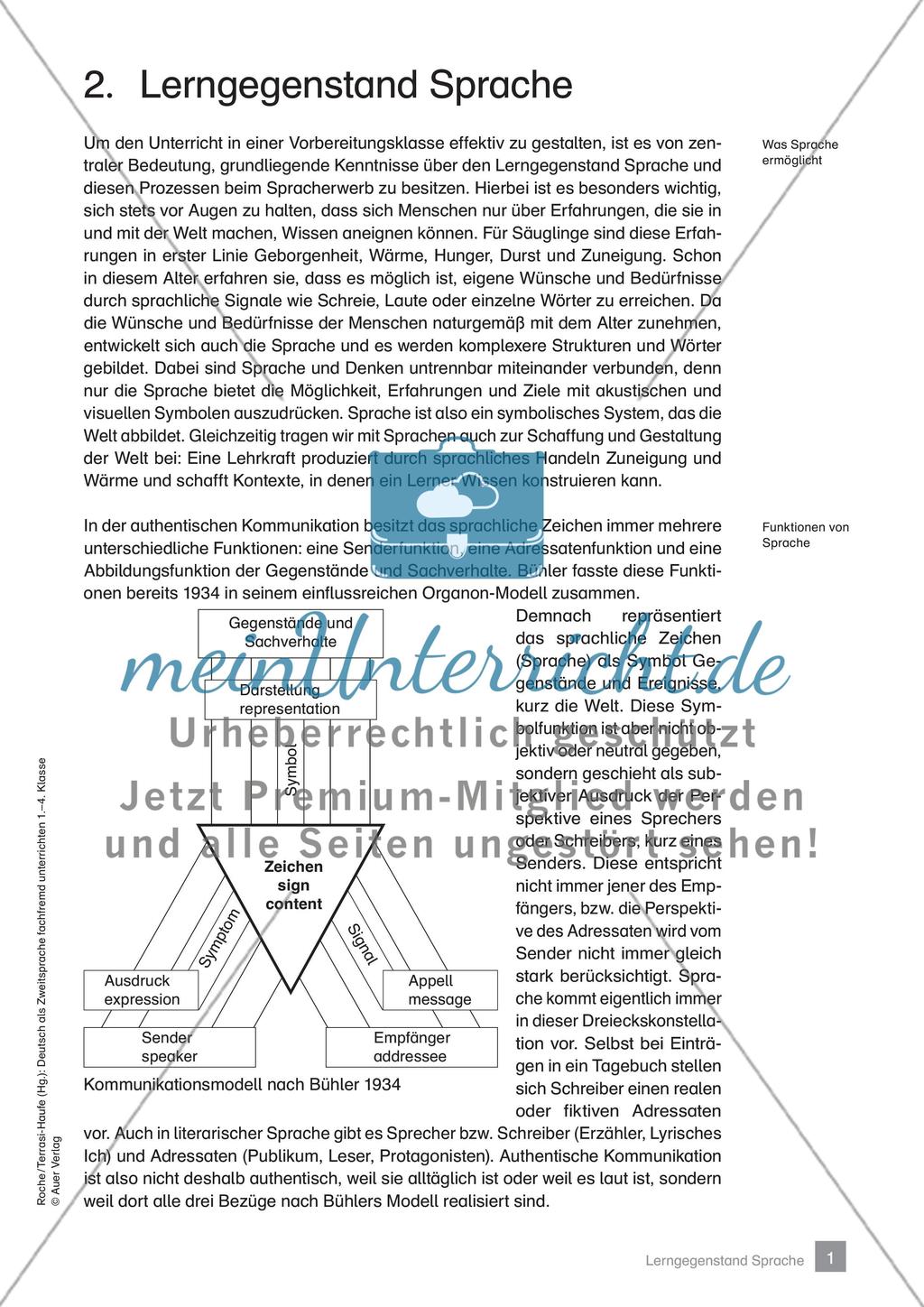 DaZ fachfremd unterrichten 1.-4. Klasse Preview 3