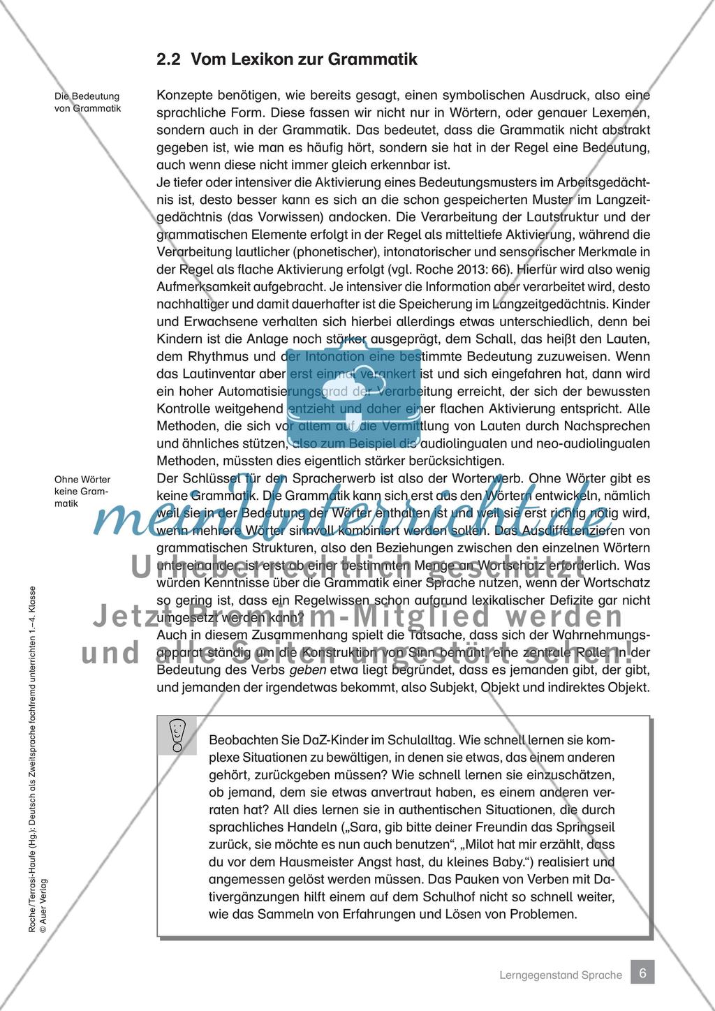 DaZ fachfremd unterrichten 1.-4. Klasse Preview 8