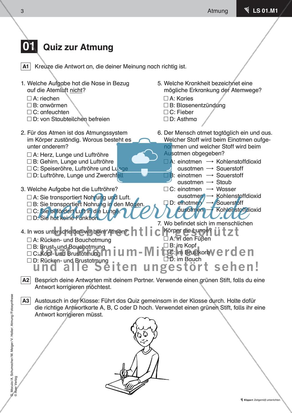 Quiz zur Atmung Preview 3