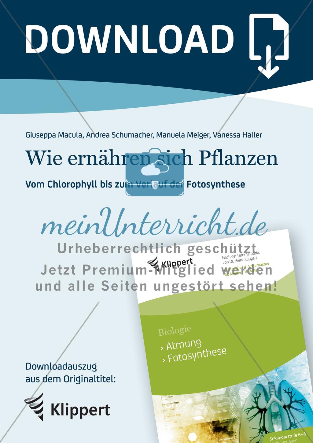 Wie ernähren sich Pflanzen Preview 1