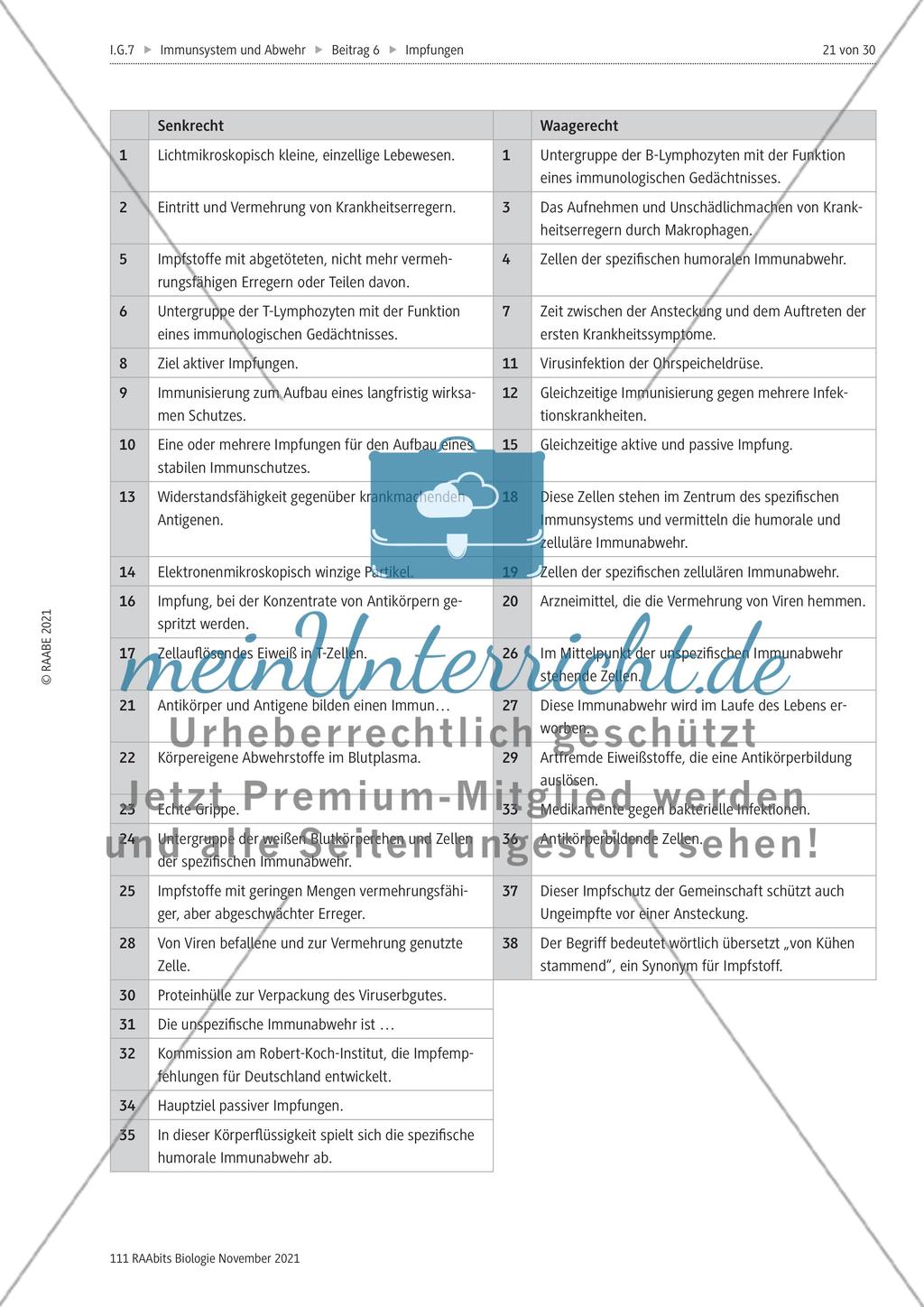 Aktive und passive Immunisierung - M4-M6 Preview 2