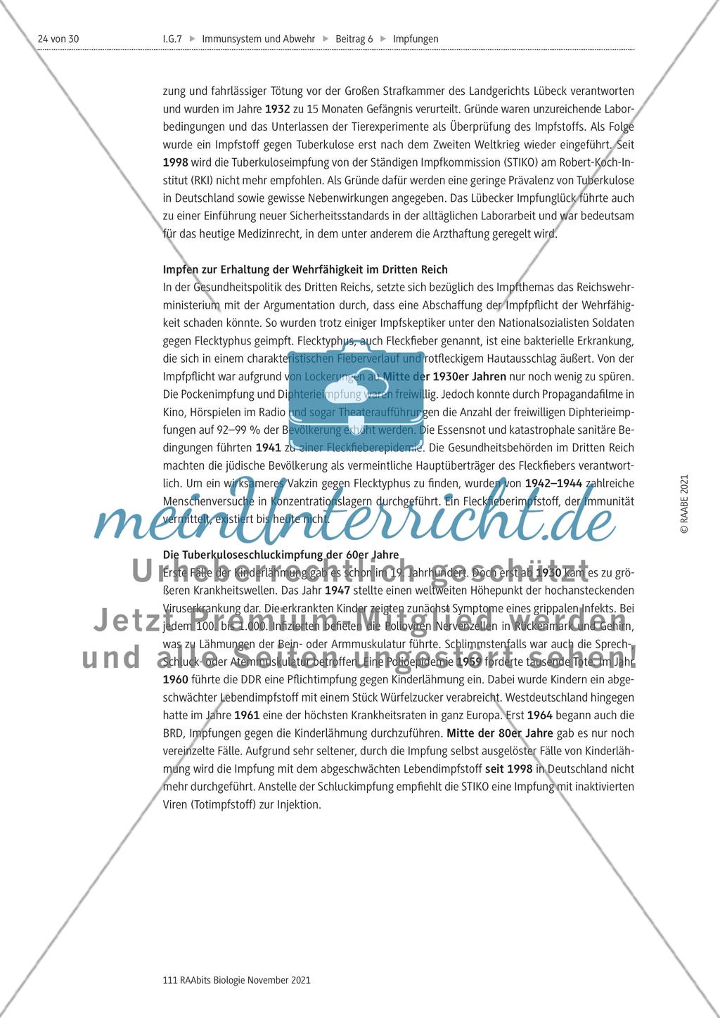 Aktive und passive Immunisierung - M4-M6 Preview 5