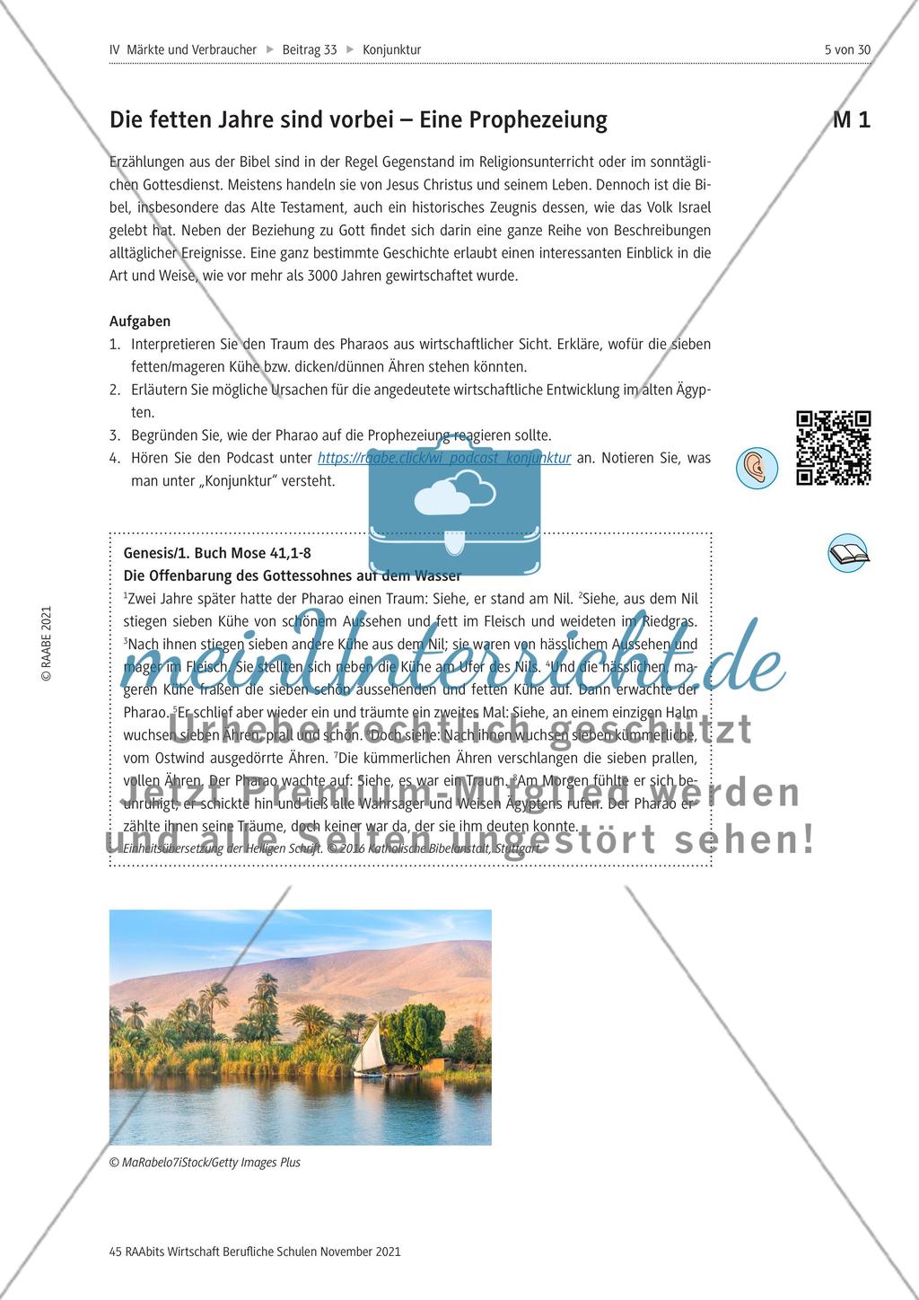 Wirtschaftliche Konjunktur - M1-M16 Preview 1