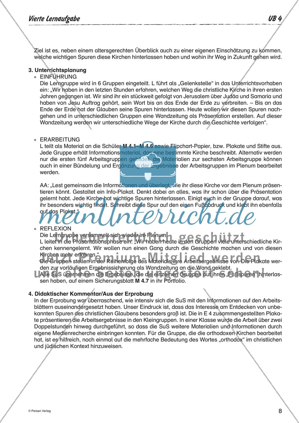 Viele Christen, viele Kirchen! - ein Glaube? Preview 10