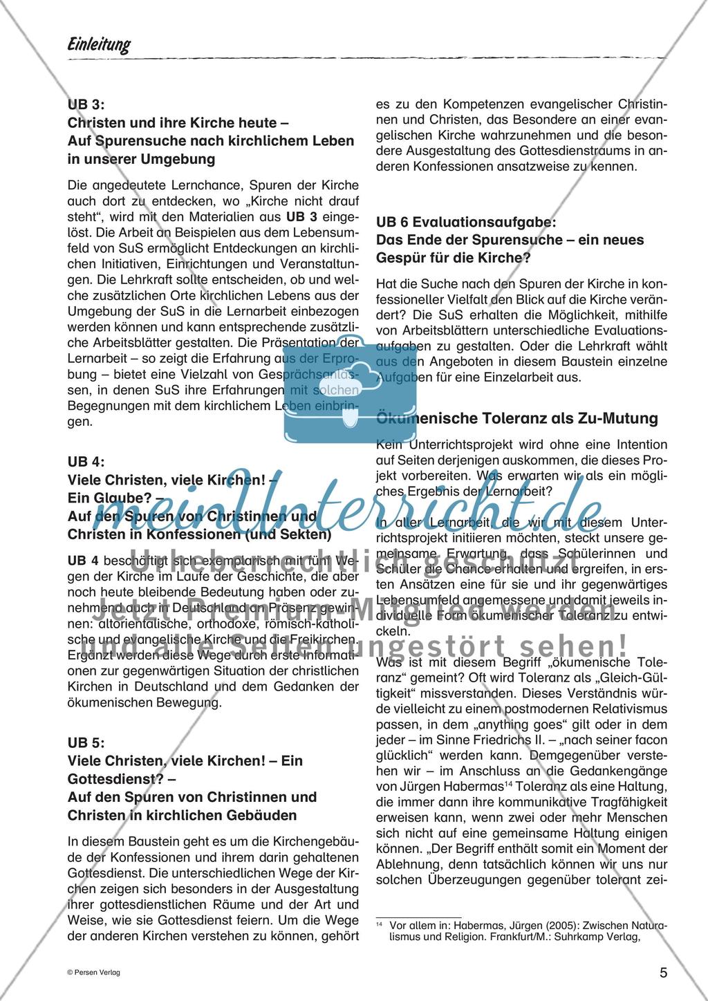Viele Christen, viele Kirchen! - ein Glaube? Preview 7