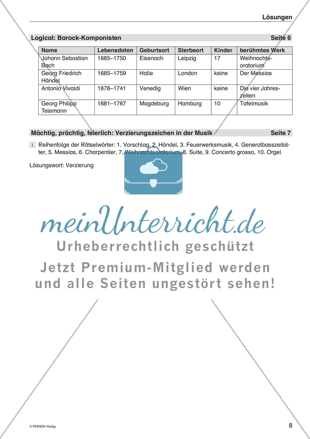 Musikgeschichte: Barock Preview 10