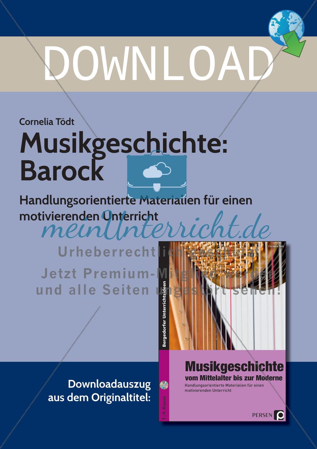 Musikgeschichte: Barock Preview 1