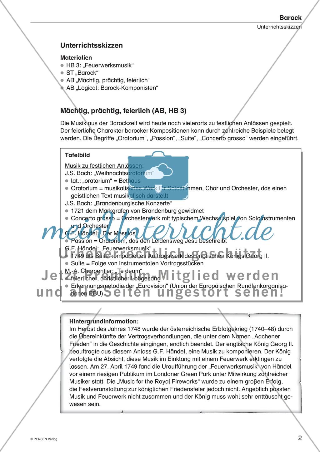 Musikgeschichte: Barock Preview 4