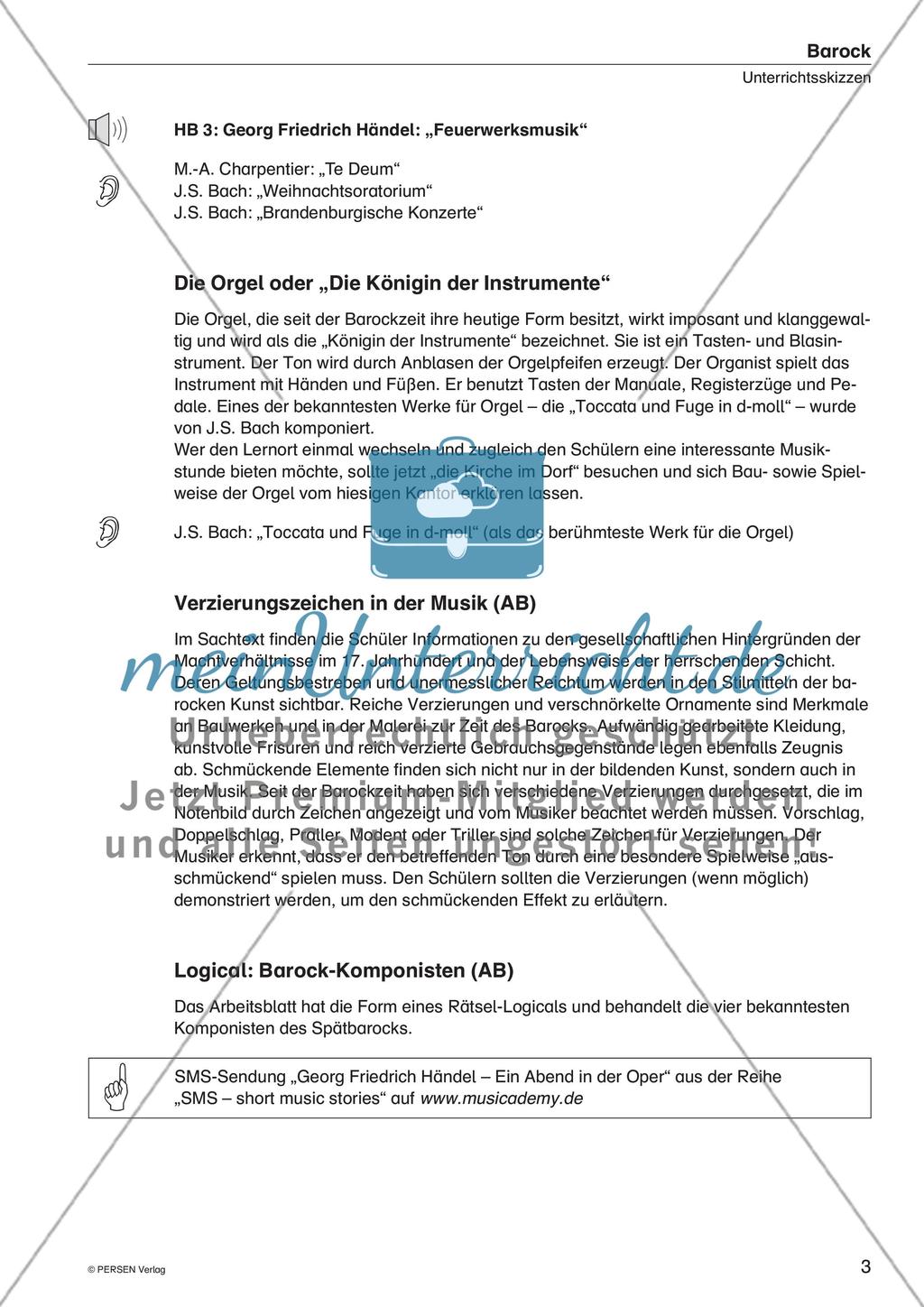 Musikgeschichte: Barock Preview 5