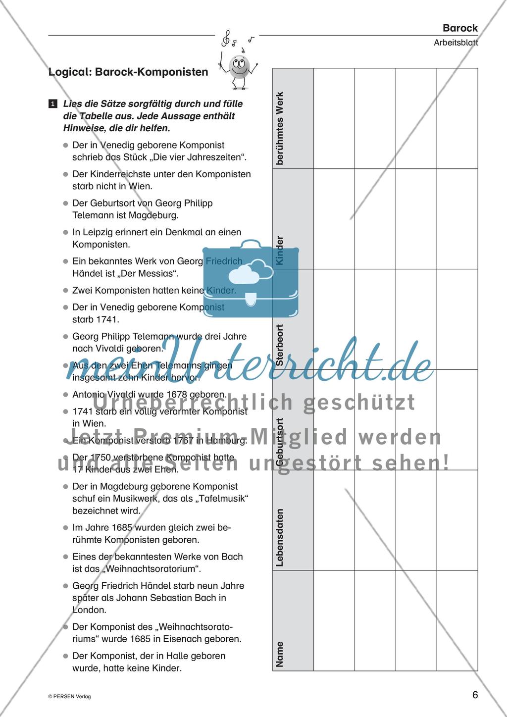 Musikgeschichte: Barock Preview 8