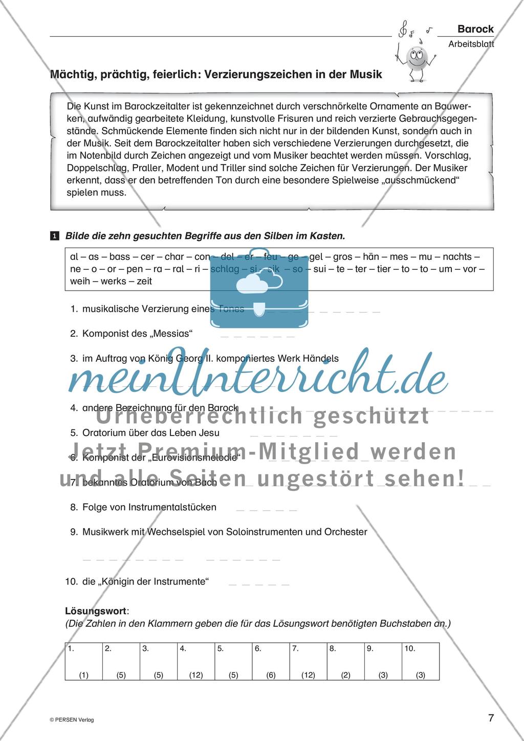 Musikgeschichte: Barock Preview 9