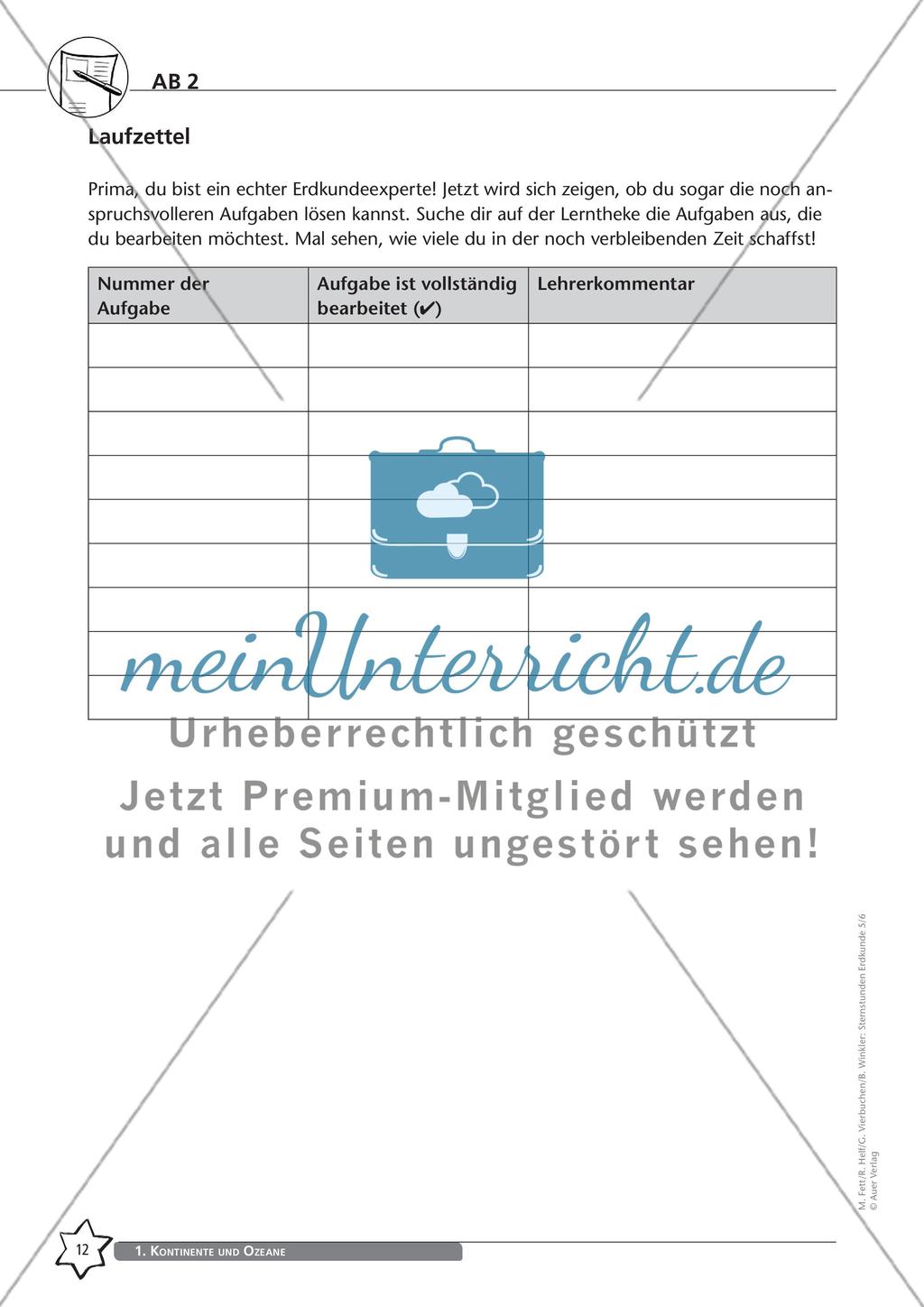 Kontinente und Ozeane Preview 8