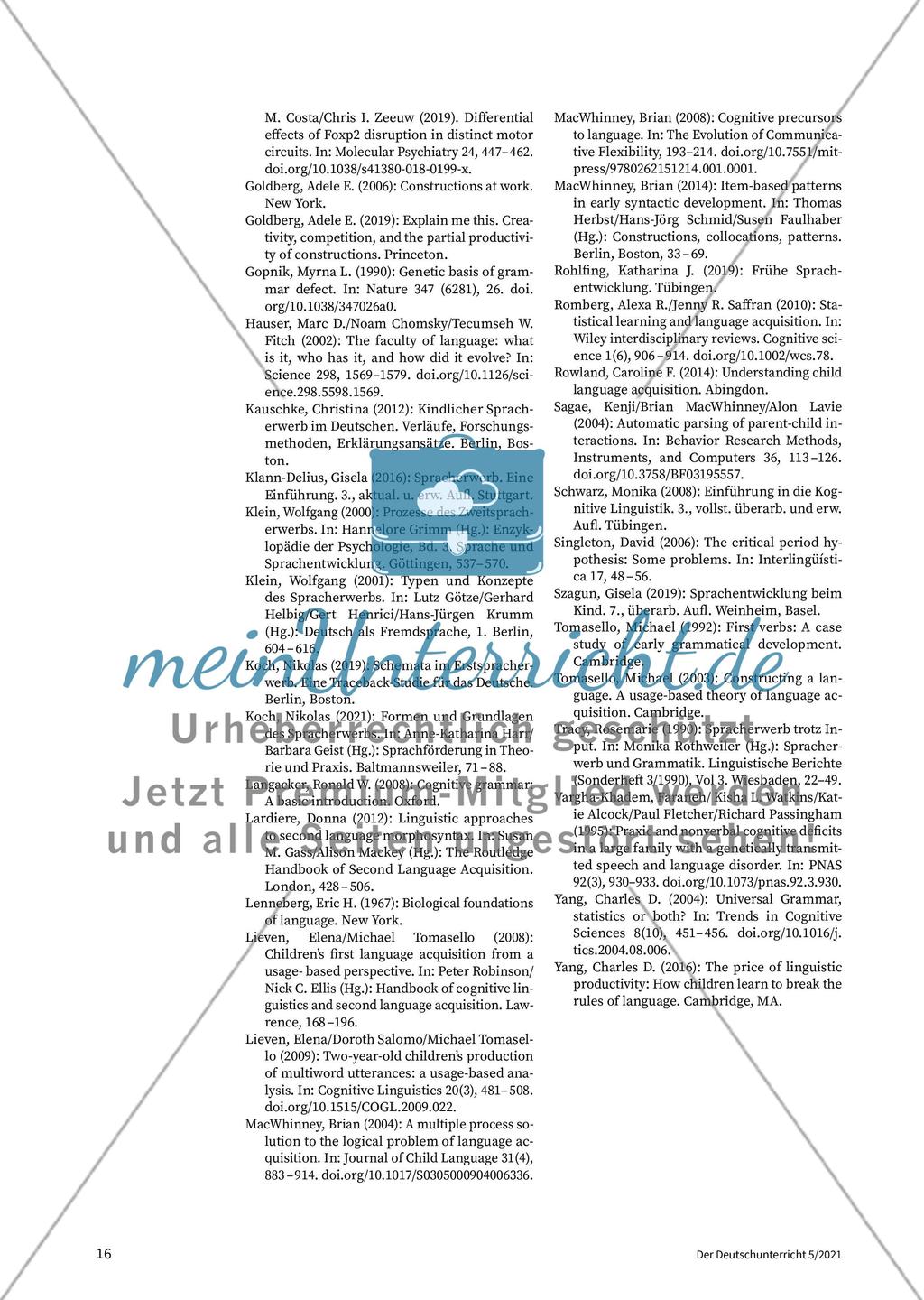 Theorien des Spracherwerbs Preview 11