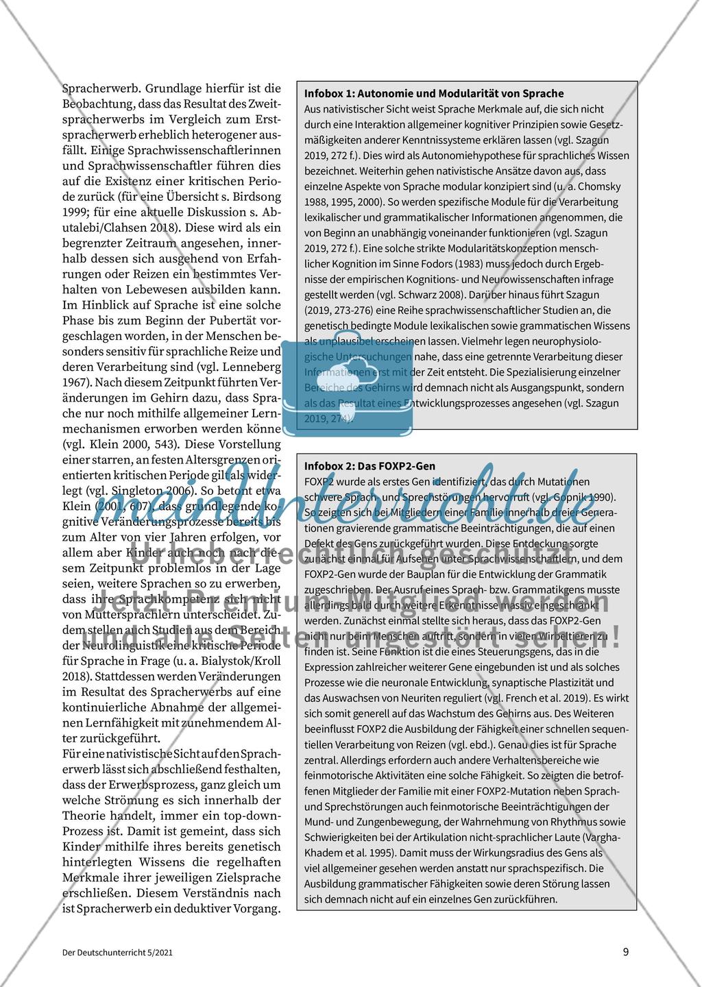 Theorien des Spracherwerbs Preview 4