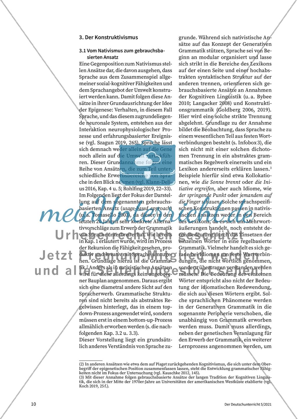 Theorien des Spracherwerbs Preview 5