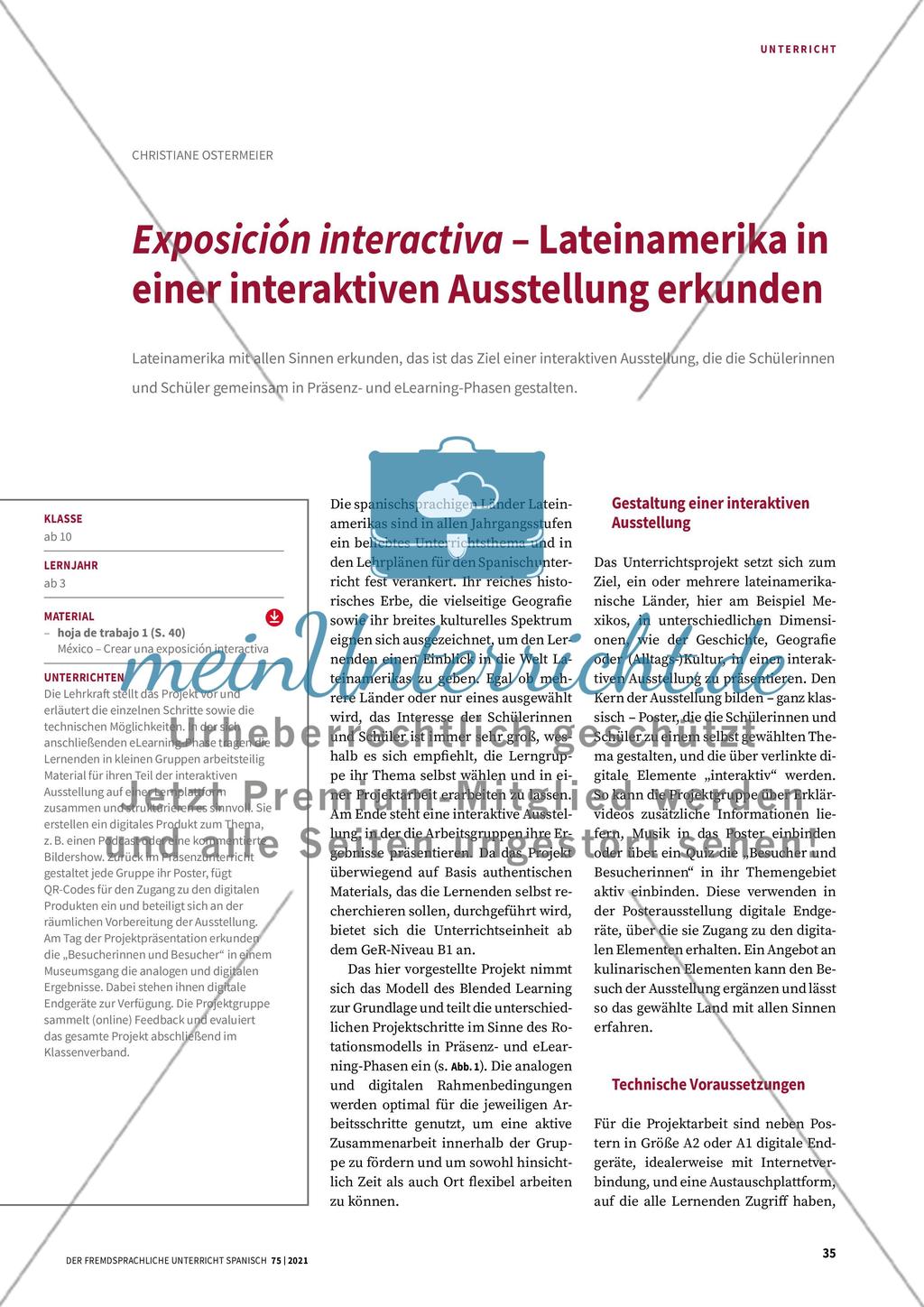Exposición interactiva - Lateinamerika in einer interaktiven Ausstellung erkunden Preview 1