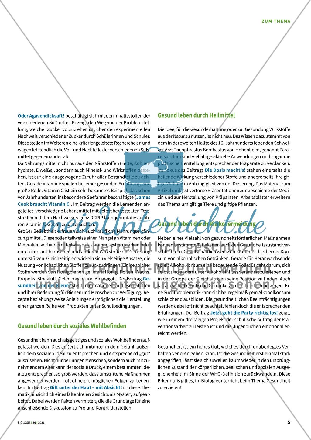 Gesund leben Preview 2