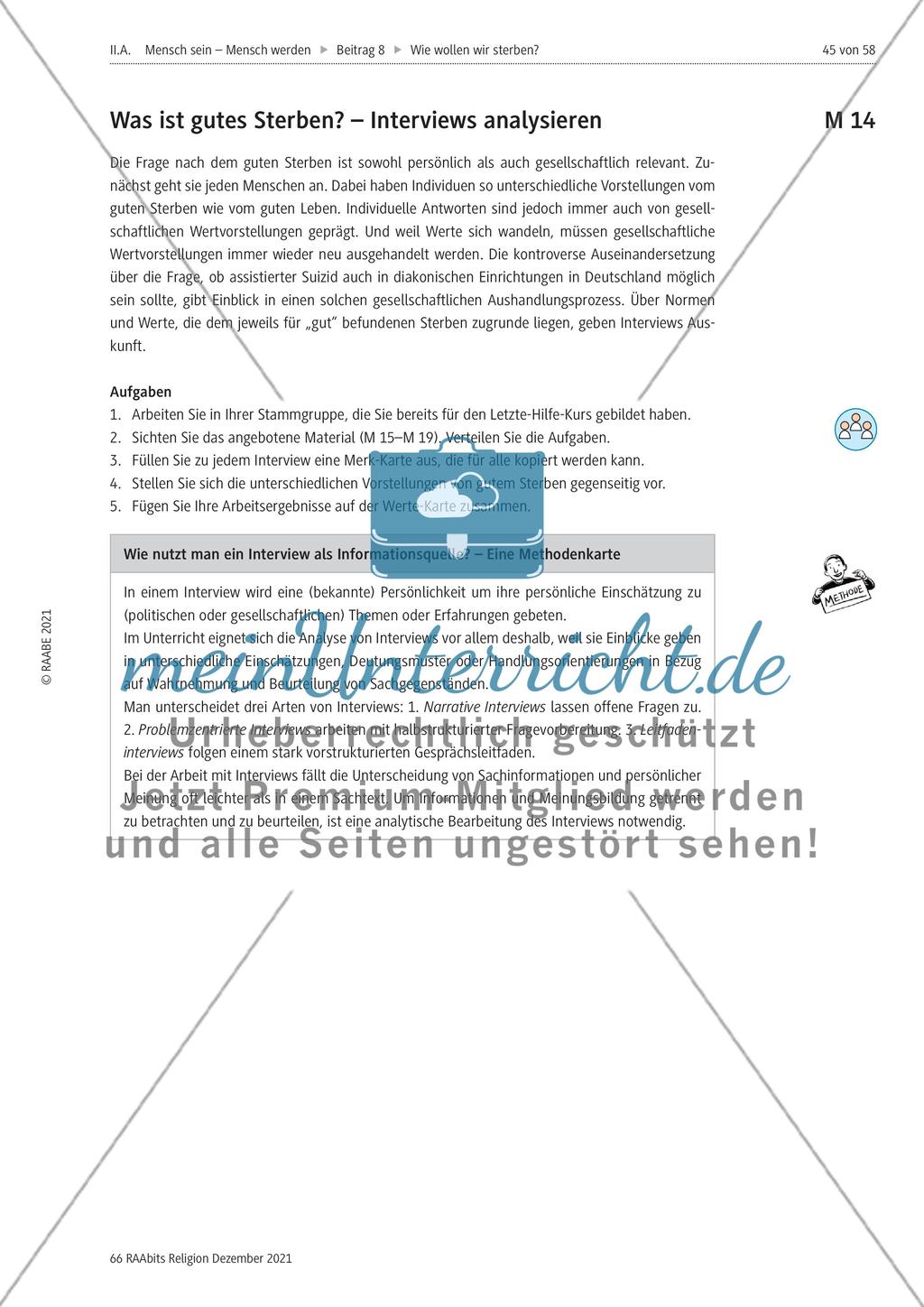 Was ist gutes Sterben? – Eine ganz persönliche Frage Preview 1