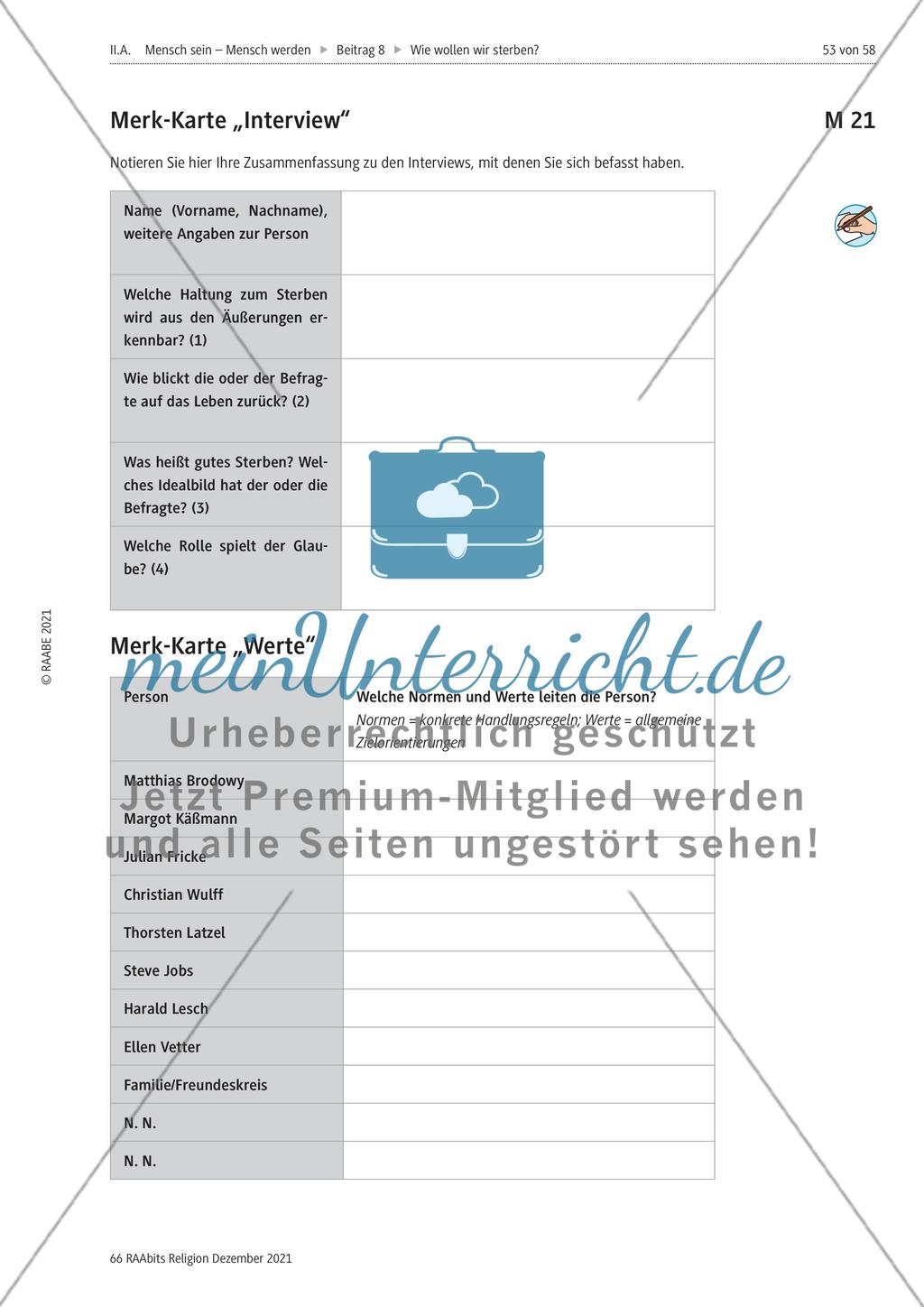Was ist gutes Sterben? – Eine ganz persönliche Frage Preview 9