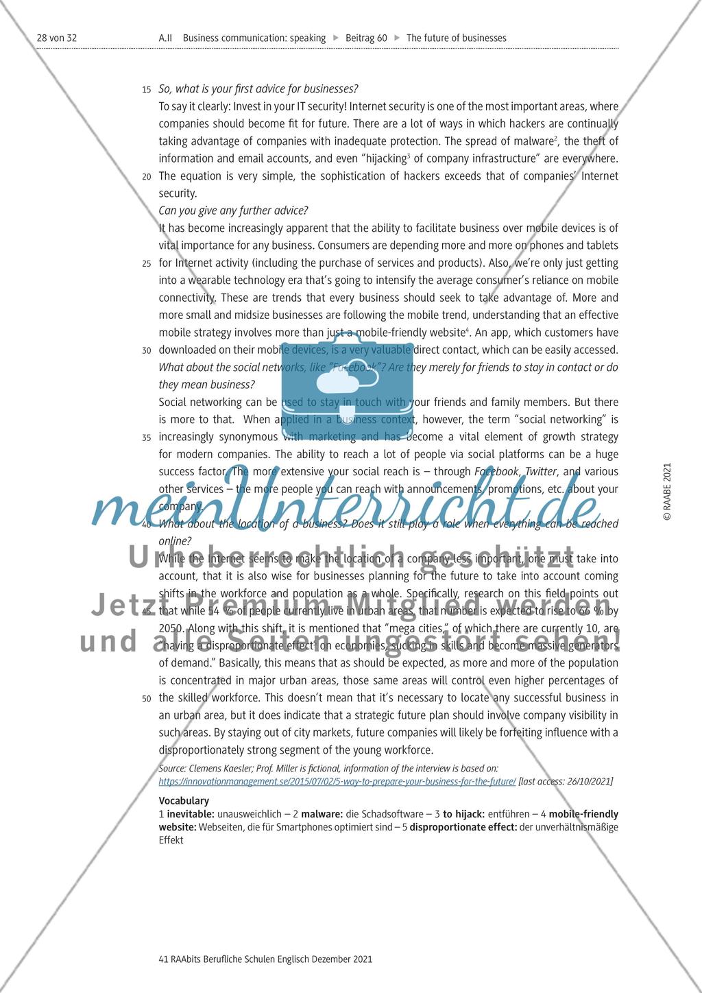 How the future influences business models Preview 2