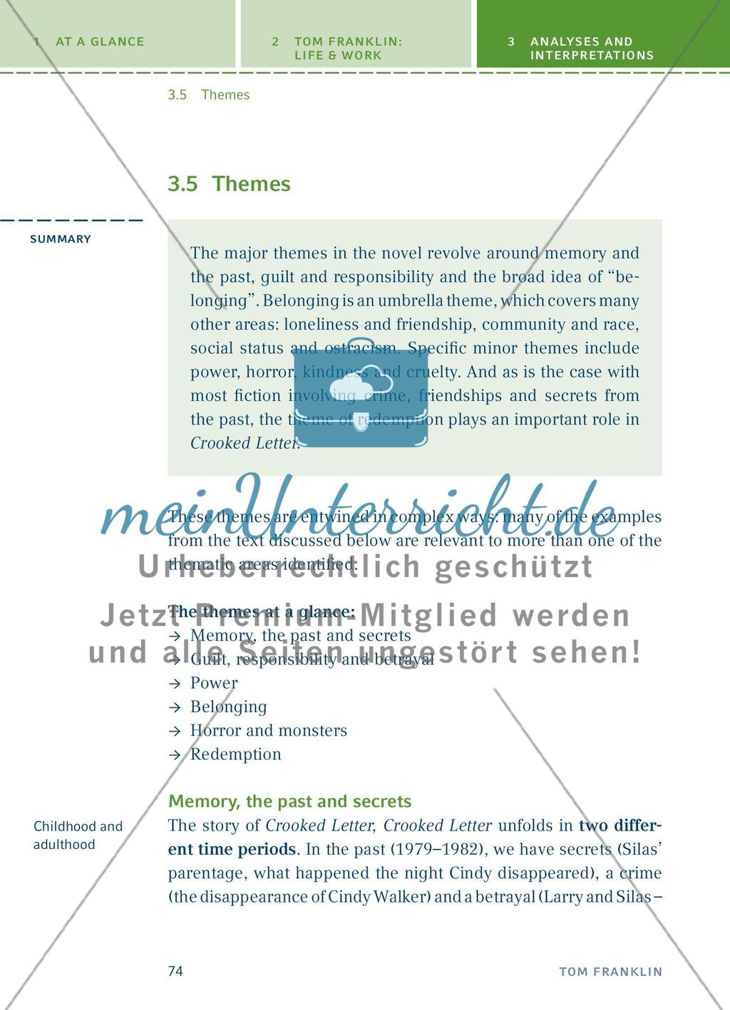 Analyses and Interpretations - Teil 4 Preview 1