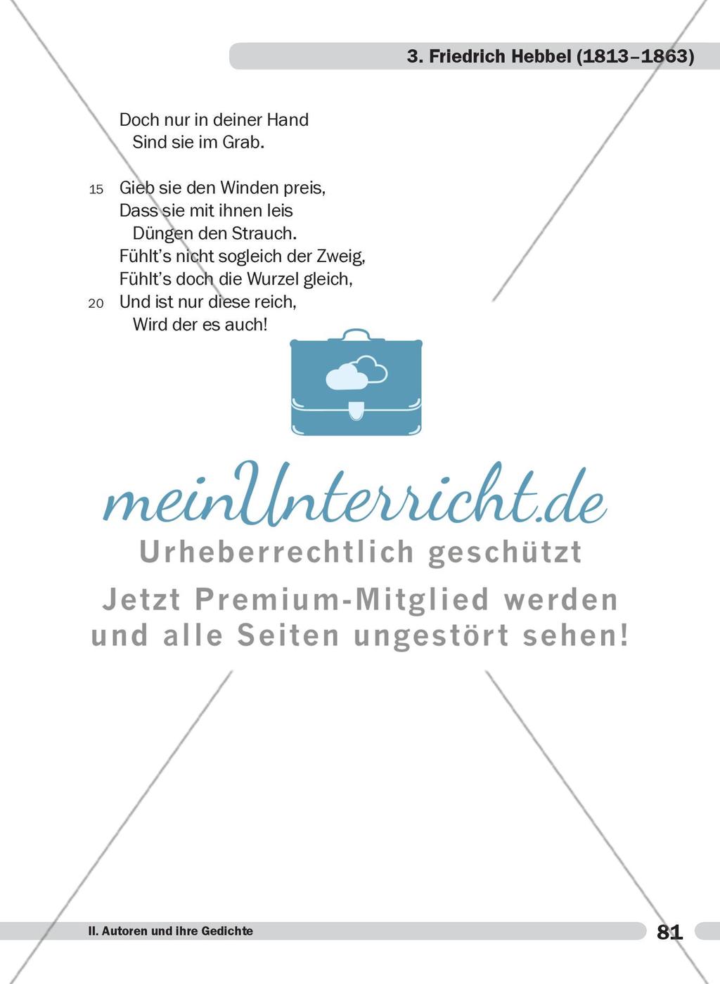 Autoren und ihre Gedichte - Teil 3 Preview 13