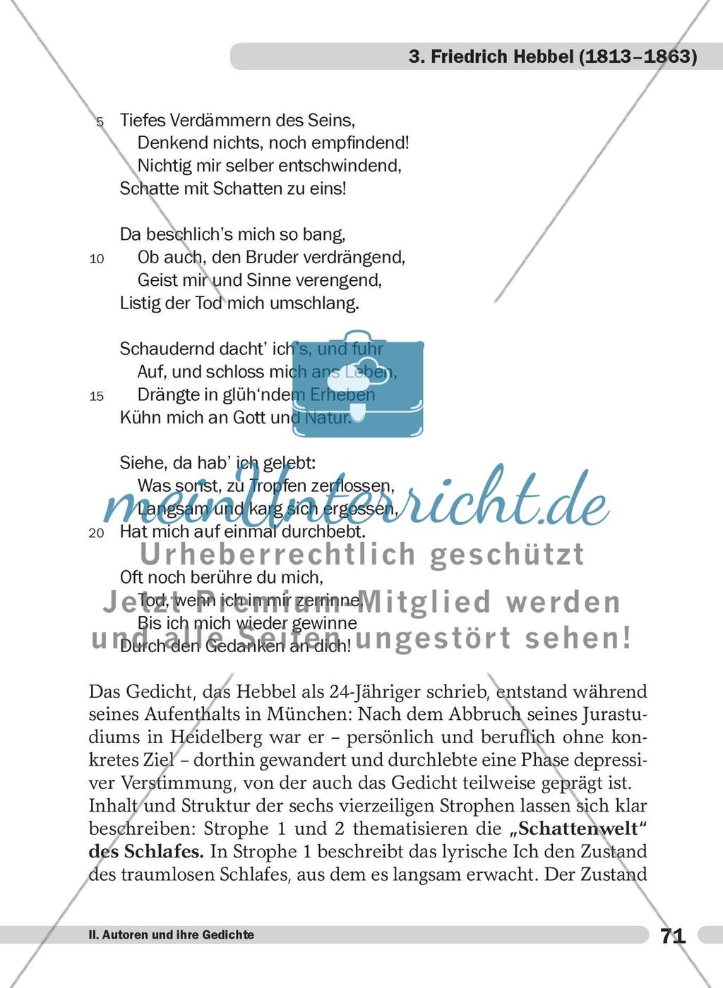 Autoren und ihre Gedichte - Teil 3 Preview 3