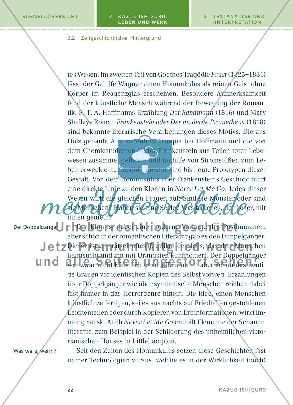 Kazuo Ishiguro: Leben und Werk - Teil 2 Preview 8