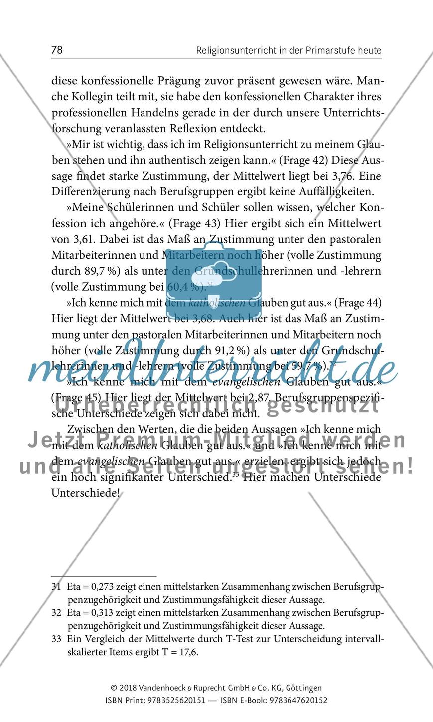 Religionsunterricht in der Primarstufe heute - Teil 2 Preview 10