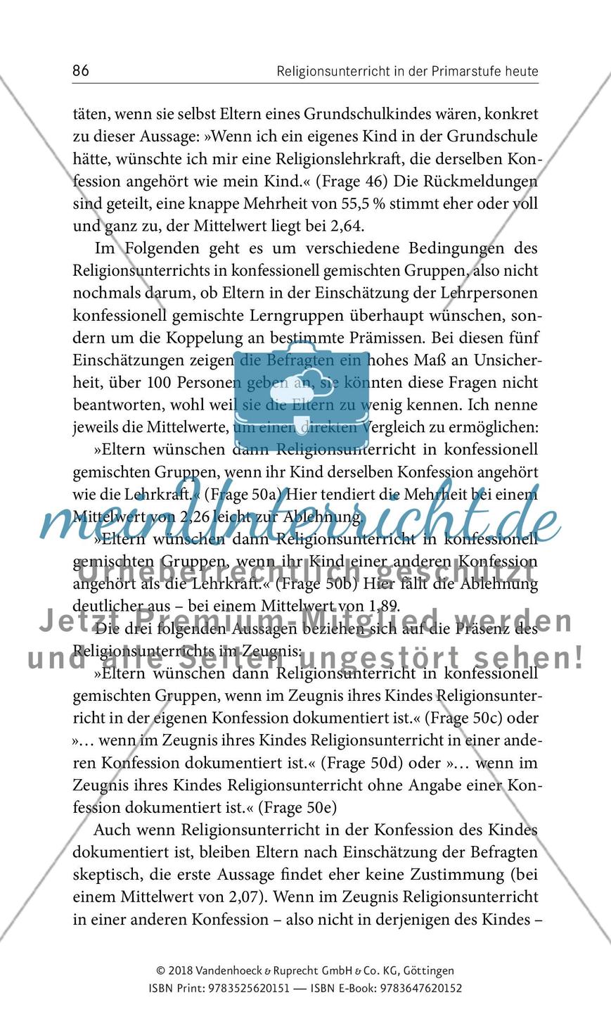 Religionsunterricht in der Primarstufe heute - Teil 2 Preview 18