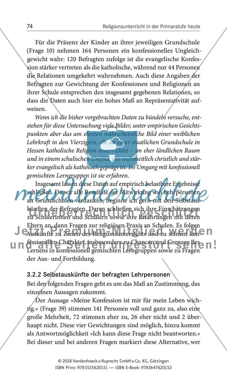 Religionsunterricht in der Primarstufe heute - Teil 2 Preview 6