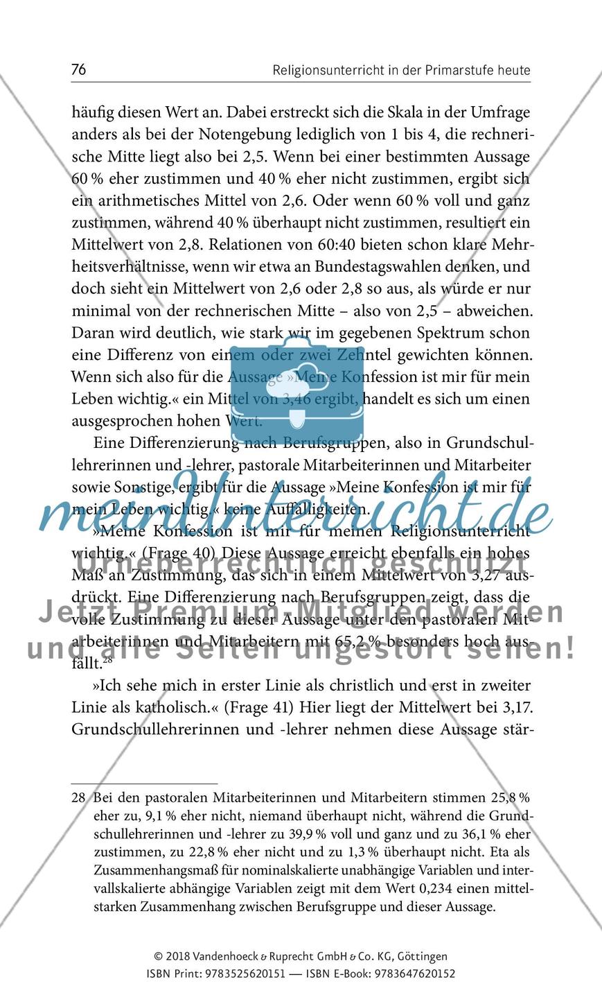 Religionsunterricht in der Primarstufe heute - Teil 2 Preview 8