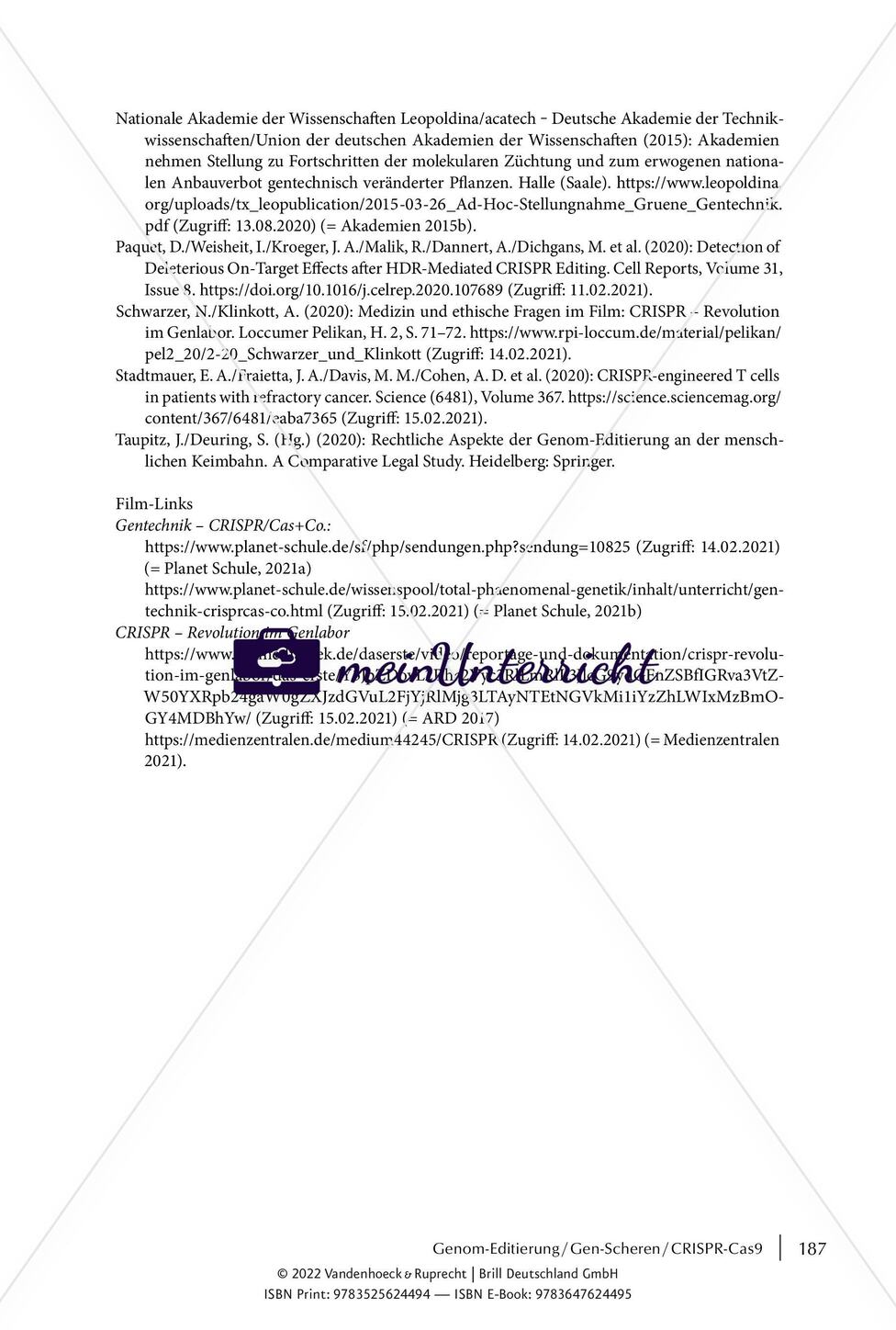 Genom-Editierung / Gen-Scheren / CRISPR-Cas9 Preview 11