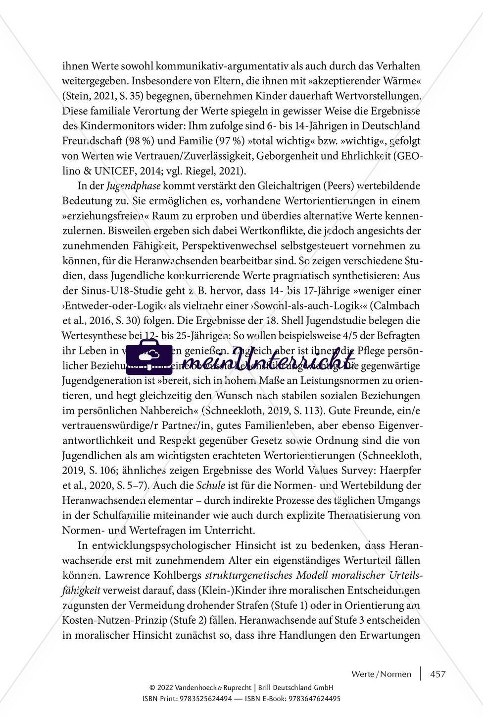 Werte / Normen Preview 2