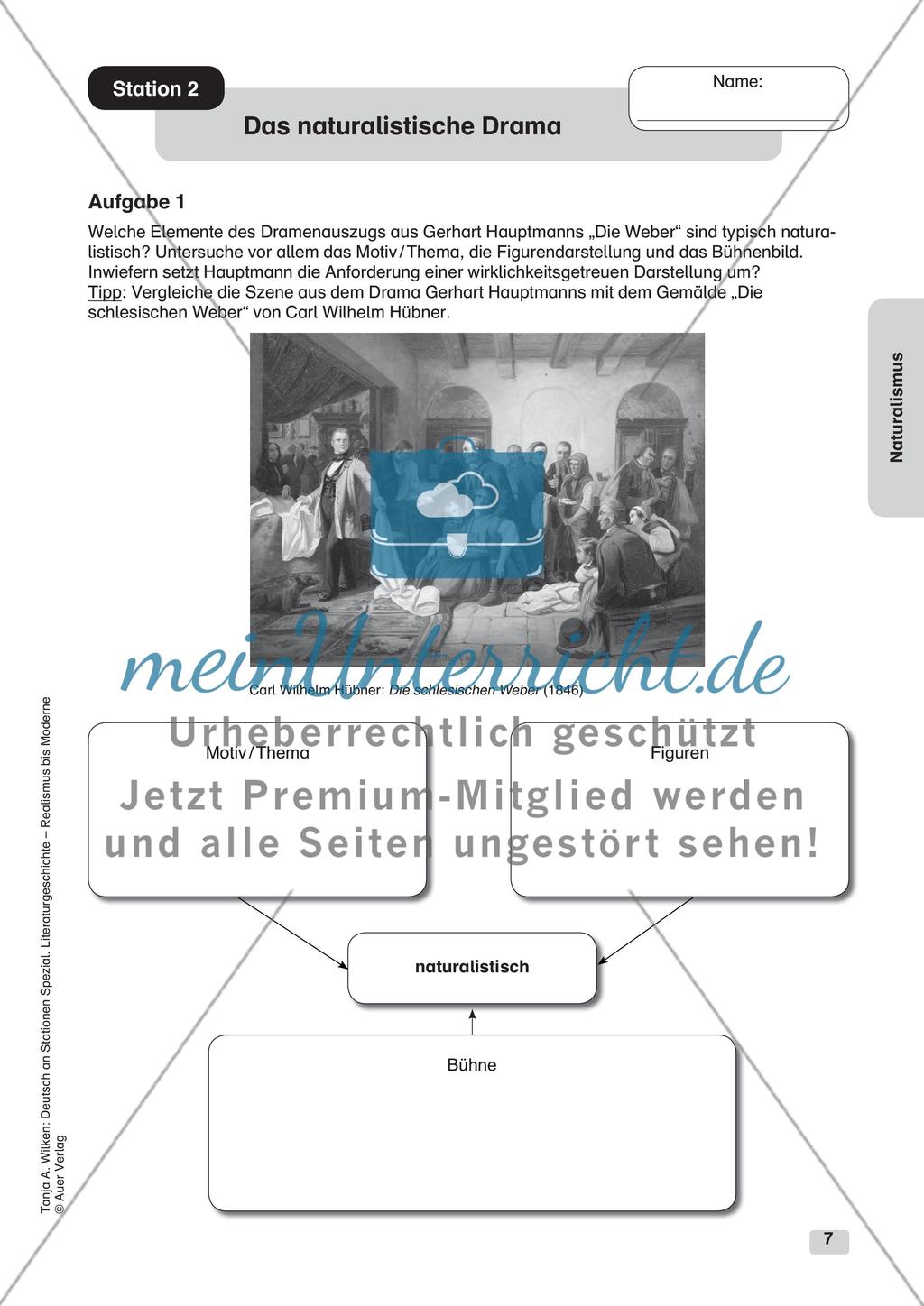 Literatur des Naturalismus meinUnterricht