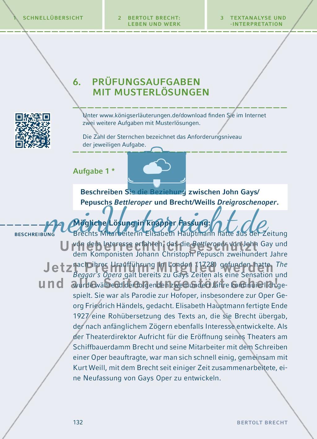 Prüfungsaufgaben mit Musterlösungen - meinUnterricht