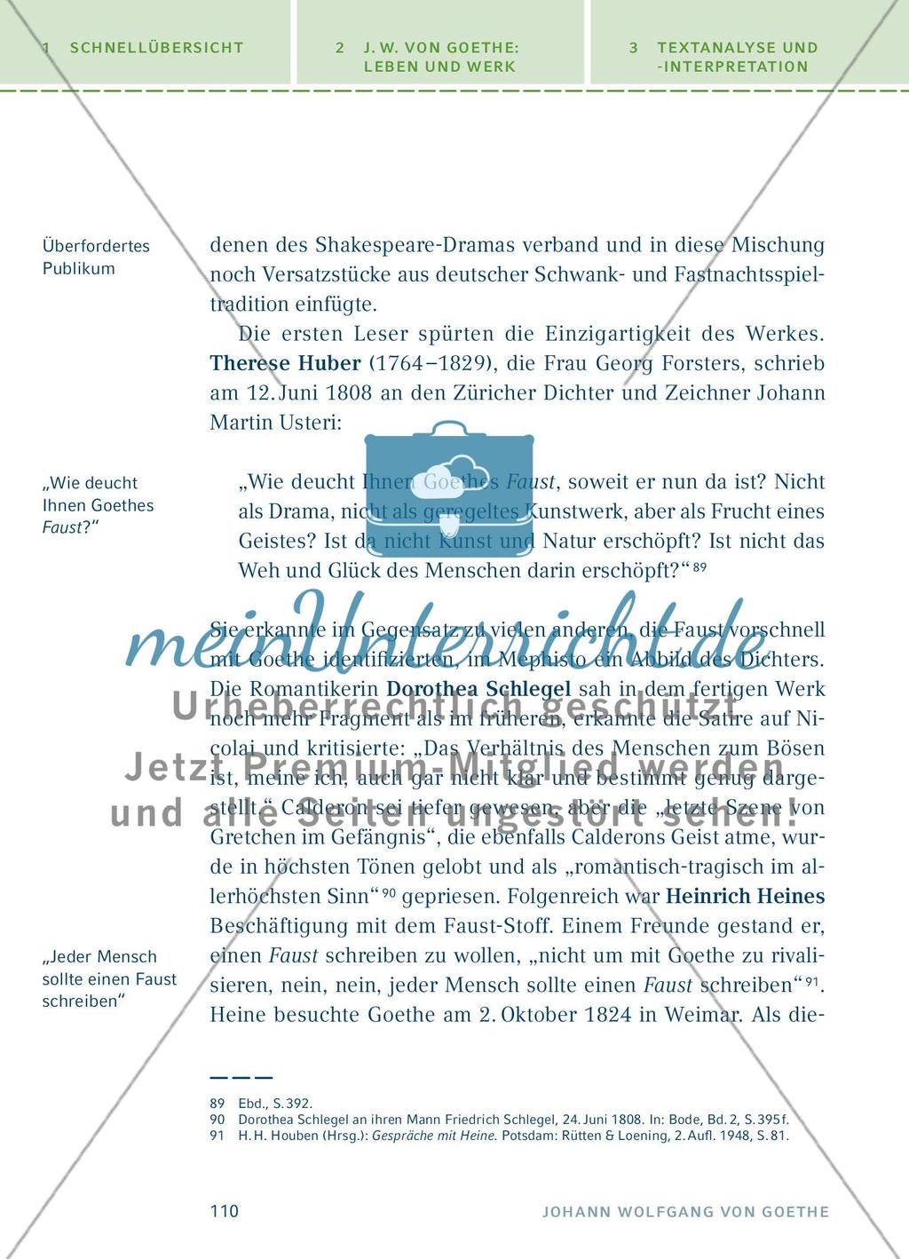 Rezeptionsgeschichte - meinUnterricht