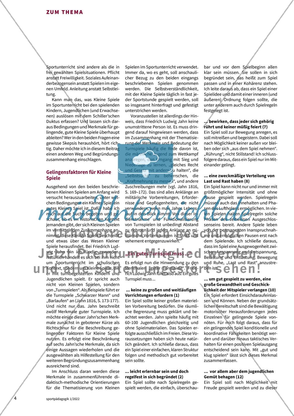 Kleine Spiele Preview 3