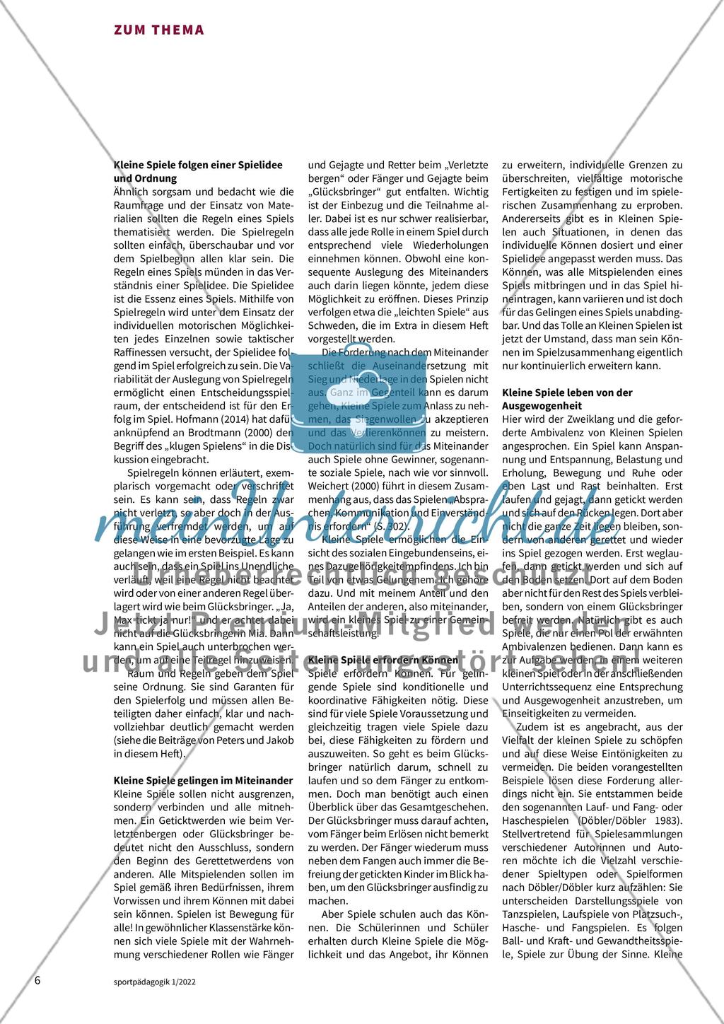 Kleine Spiele Preview 5