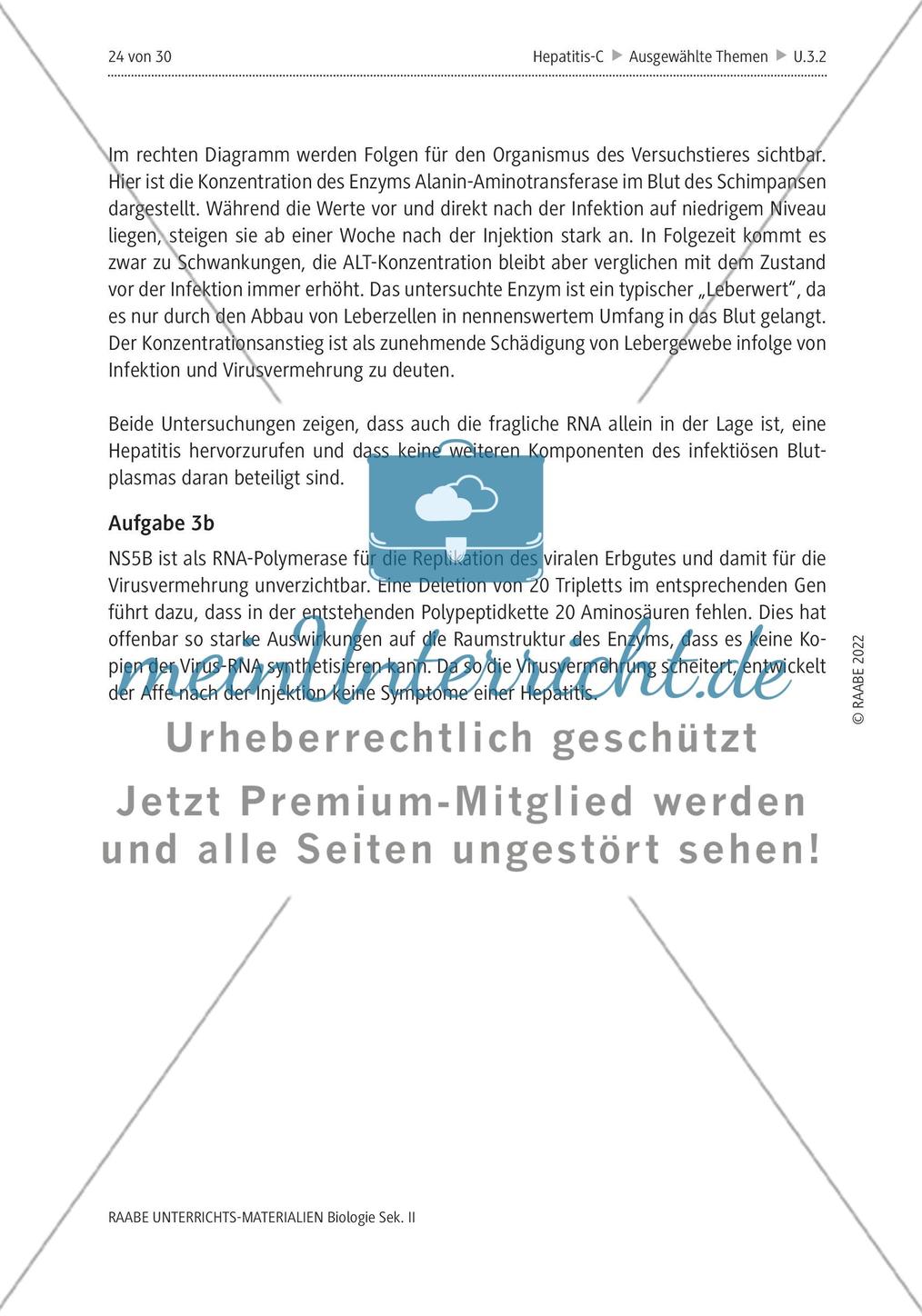Dem Hepatitis-C-Virus auf der Spur – Lösungen Preview 9