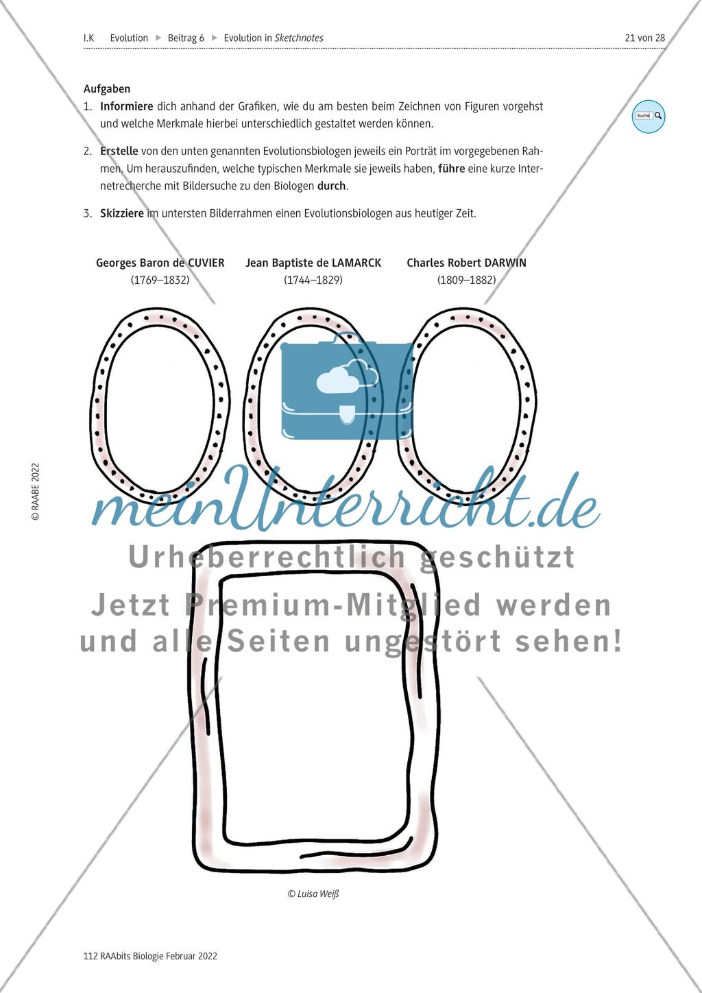 Fossilien als Belege der Evolution – M1-M11 Preview 14