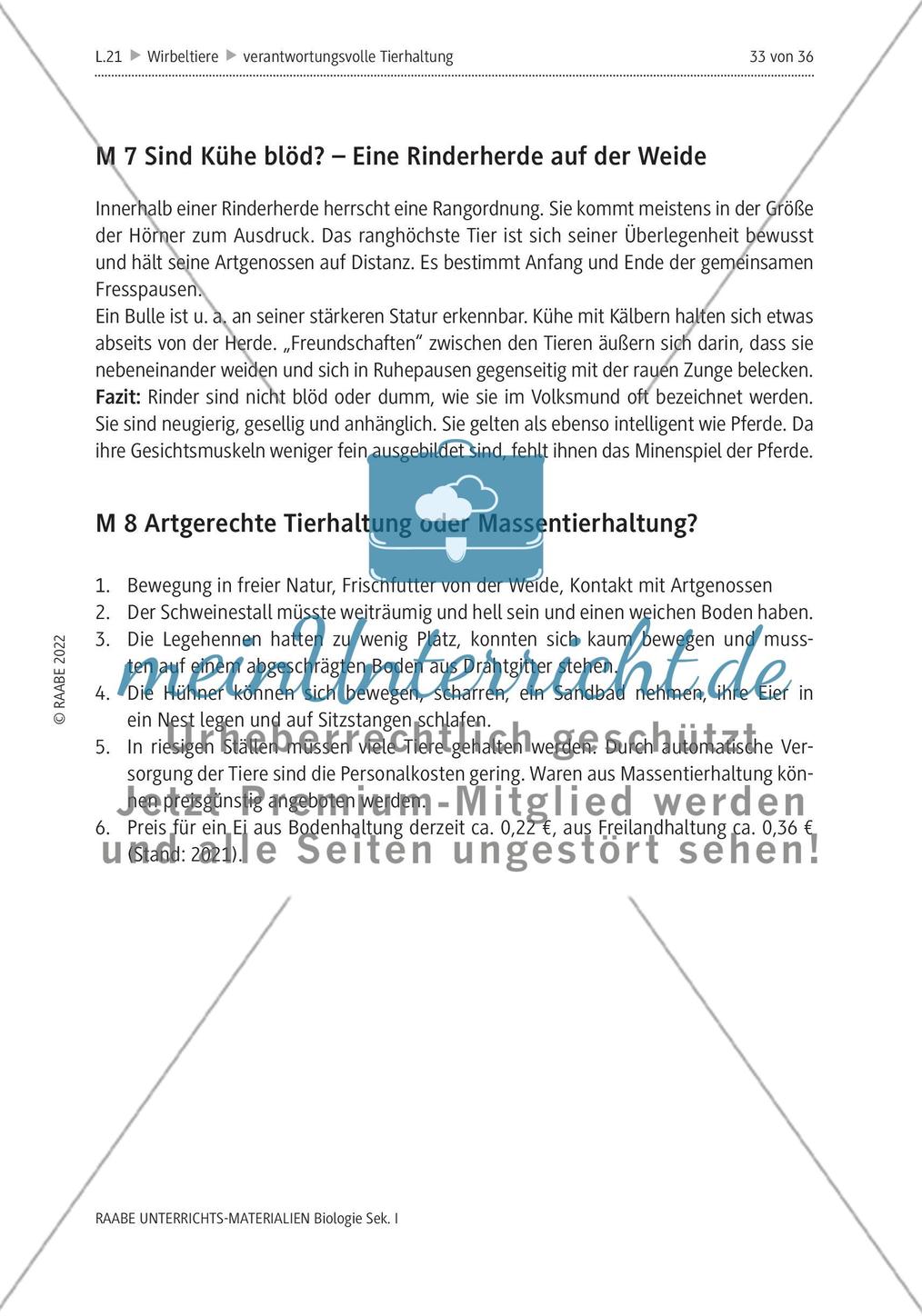 Verantwortungsvolle Tierhaltung – Lösungsvorschläge Preview 6